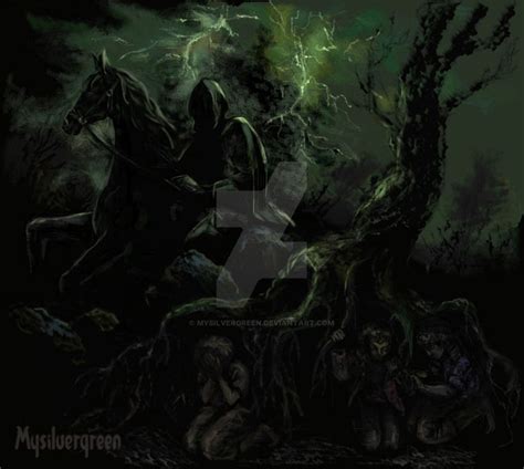 Black rider (LOTR illustration) by Mysilvergreen on DeviantArt