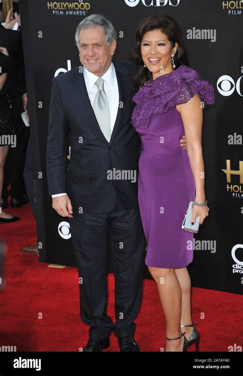 LOS ANGELES, CA - NOVEMBER 14, 2014: Leslie Moonves & Julie Chen at the ...