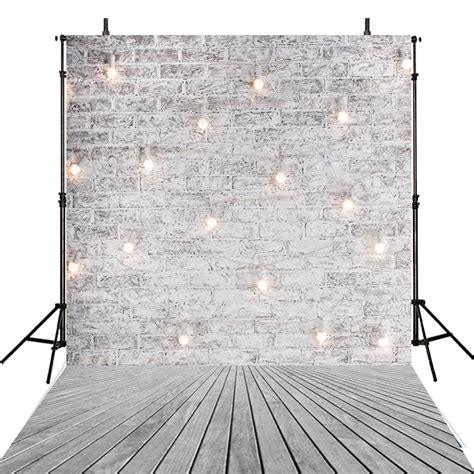 Hot Gery Wall Photography Backdrops Wooden Floor Backdrop For Photography Lights Background For ...