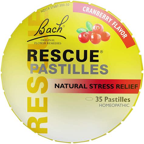 Bach Rescue Pastilles Cranberry Flavor 35 Count : Fresh Health Nutritions