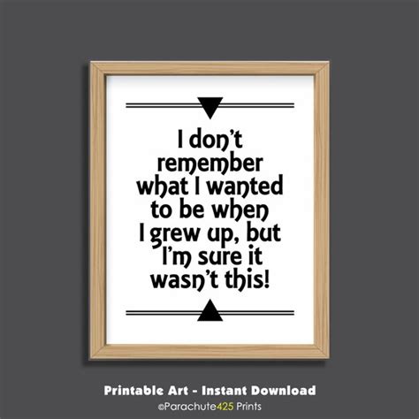 Funny Office Wall Art Instant Download funny by Parachute425Prints