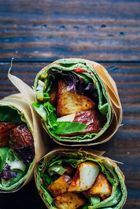 My Favorite Vegan Wrap | Well and Full