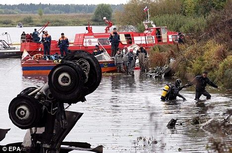 Yaroslavl Lokomotiv plane crash in Russia 'caused by human error' | Daily Mail Online