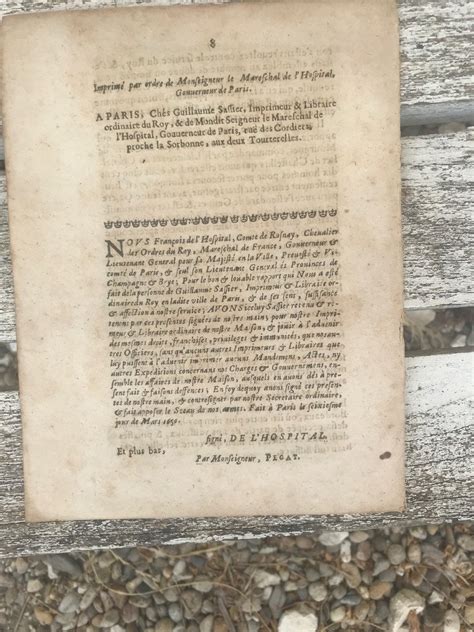 Proantic: 4 Rare Period Documents On The Fronde In Bordeaux In 1649/50