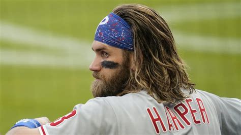 Bryce Harper cuts long hair day after being ejected | Yardbarker