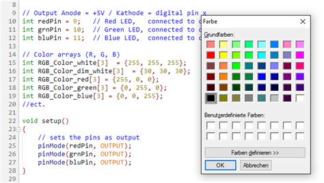 Programino-ide-arduino-rgb-led-color-picker - Programino IDE for Arduino