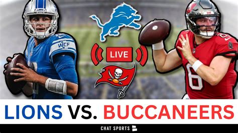 Lions vs. Buccaneers Live Streaming Scoreboard, Play-By-Play, Game Audio & Highlights | NFL Week ...