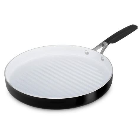 Calphalon Select 12 in. Ceramic Nonstick Round Grill Pan-1961918 - The ...