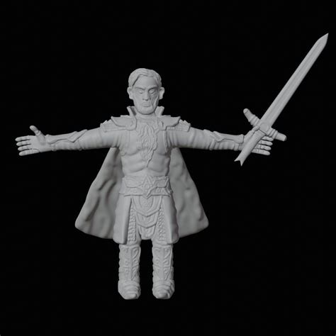 Xenk Yendar Miniature 3D model 3D printable | CGTrader