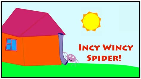 INCY WINCY SPIDER! English Nursery Rhymes, Music & Songs for Children ...