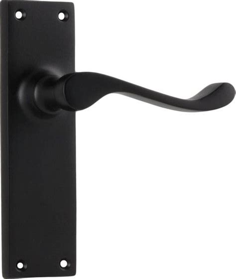 Black Victorian Door Handles | Door handles, Black door handles, Lever ...