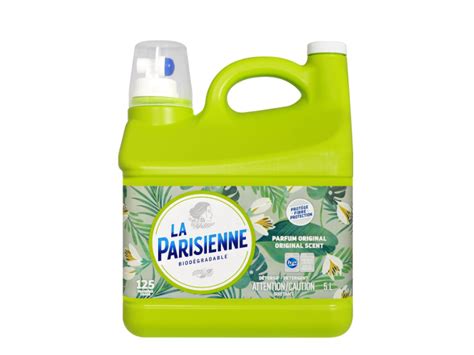 La Parisienne Biodegradable Detergent, Original Scent, 125 Loads, 5L Ingredients and Reviews