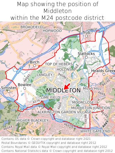 Where is Middleton? Middleton on a map