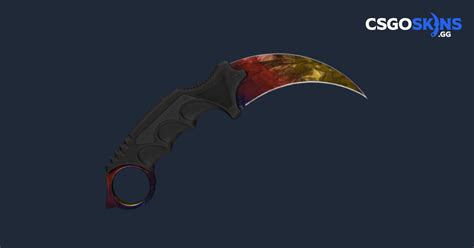 Karambit | Marble Fade - CSGOSKINS.GG