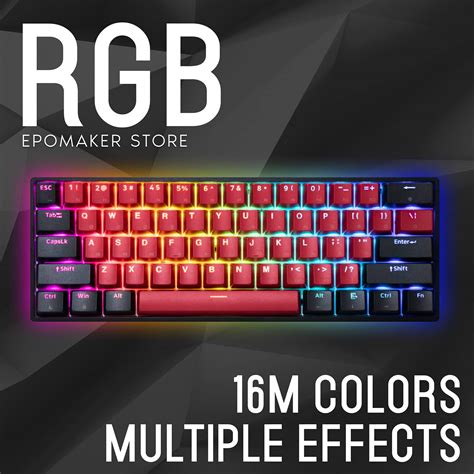 EPOMAKER SKYLOONG SK61 60% Hot Swappable RGB Mechanical Gaming Keyboard ...