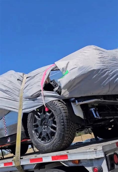 First crash tested Cybertrucks spotted in California : r/teslamotors