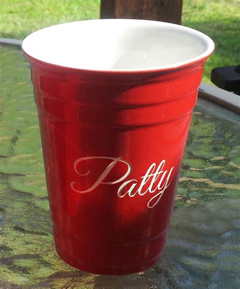 Personalized Red Solo Cup Custom Solo Cup Engraved Cup | Etsy