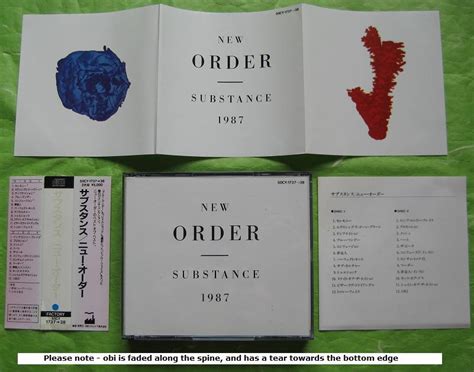 Album SUBSTANCE 1987 by NEW ORDER on CDandLP