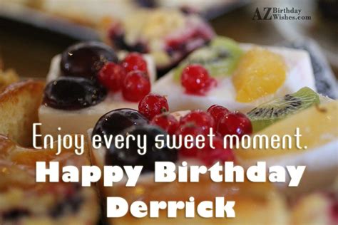 Happy Birthday Derrick