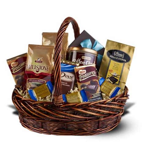Coffee And Chocolate Gift Basket at Send Flowers