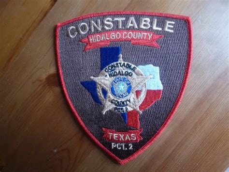 CONSTABLE HIDALGO COUNTY TEXAS POLICE Patch Unit USA Obsolete Original $15.00 - PicClick