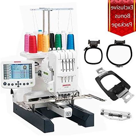 Janome MB-4S Four-Needle Embroidery Machine with included H
