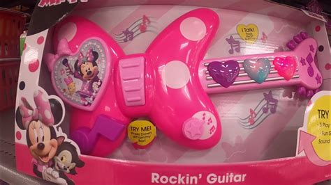 Just Play Minnie Bow-Tique Rockin' Guitar and More Mickey and Minnie Mouse Toys - YouTube