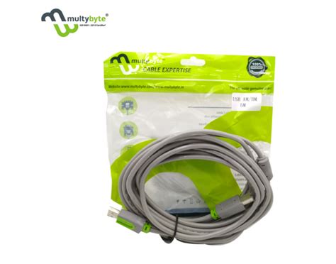 MULTYBYTE USB PRINTER CABLE 5M - GolchhaComputer.Com