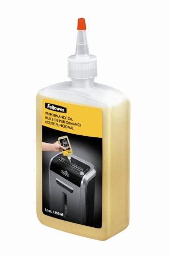 Fellowes Shredder Oil 12 oz. Bottle with Extension Nozzle (35250 ...