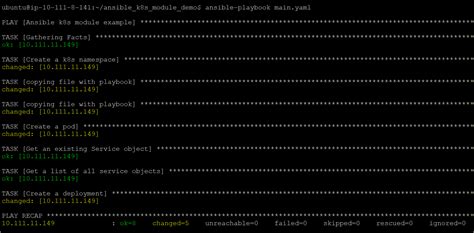 How to Use the Ansible Kubernetes Module