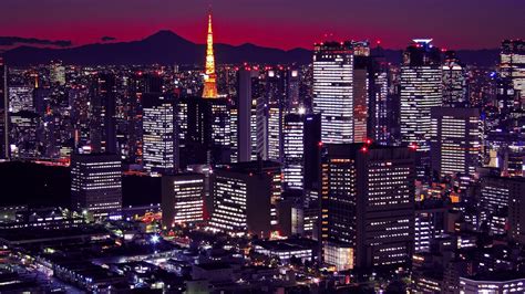 🔥 Download Wallpaper Japan Tokyo Buildings Night City 4k by ...