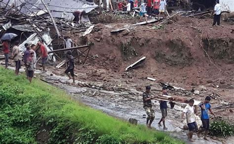 5 Killed In A Landslide in Arunchal Pradesh's Kameng District, Rescue Op On