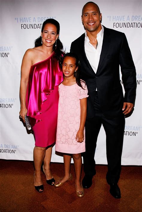 Cute Pictures of Dwayne Johnson and His Blended Family | POPSUGAR ...