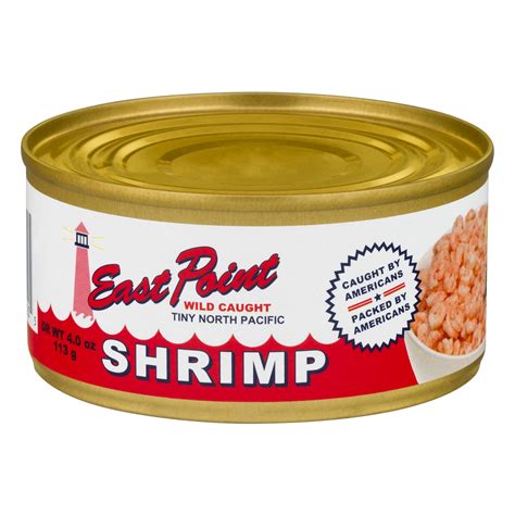 East Point Wild Caught Tiny North Pacific Shrimp, 4 oz - Walmart.com