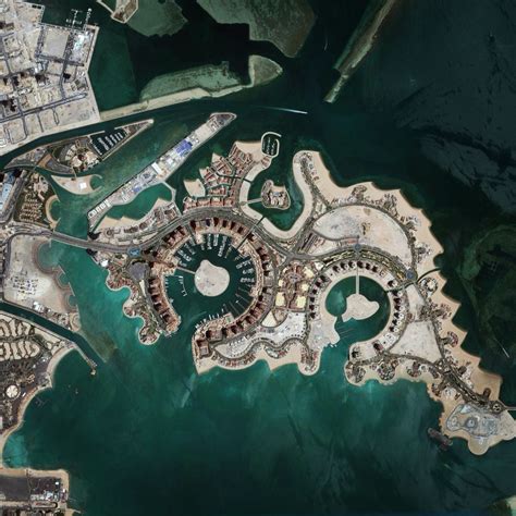 The Pearl-Qatar. Doha, Qatar | Urban design plan, Aerial view ...