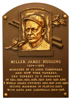 Miller Huggins - HOF Plaque Nationals Baseball, New York Yankees Baseball, Baseball Stadium, Ny ...