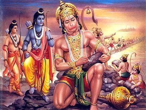 untold story Hanuman ji himself wrote first Ramayana with his nails then erase the evidence ...