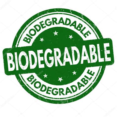 Biodegradable sign or stamp — Stock Vector © roxanabalint #138191412