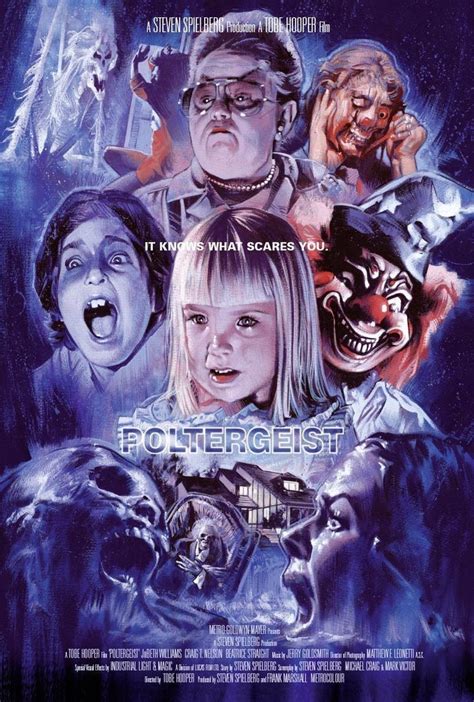 Poltergeist💀 | Horror movie art, Terror movies, Classic horror movies