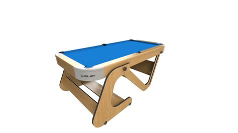 www.madfun.co.uk Riley - 6ft 6" Folding Pool Table (RPT-6F) - YouTube