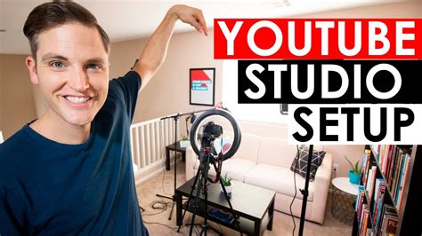 YouTube Studio Setup - Home Video Studio Setup and Tour - YouTube