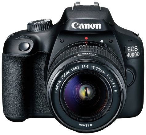 Canon EOS 4000D DSLR Camera Body with 18-55mm Lens Reviews - Updated ...