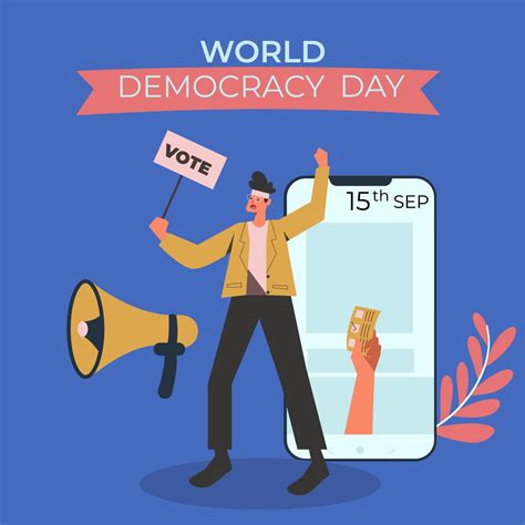 International democracy day 10725093 Vector Art at Vecteezy