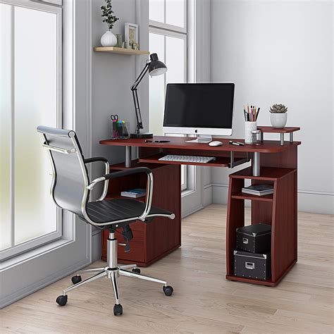 Techni Mobili Complete Computer Workstation Desk With Storage. Color ...