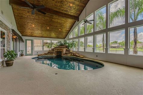 Houston's private indoor home swimming pools