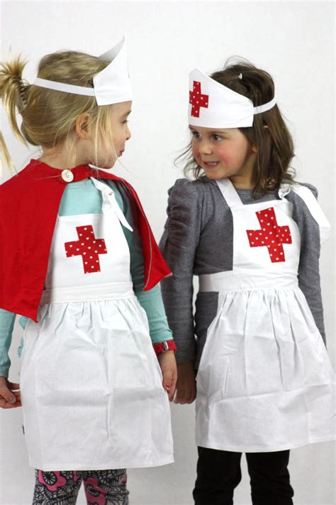 Sweetheart Nurses Outfit - girls costume fancy dress apron by sparrowandbcostumery on Etsy ...