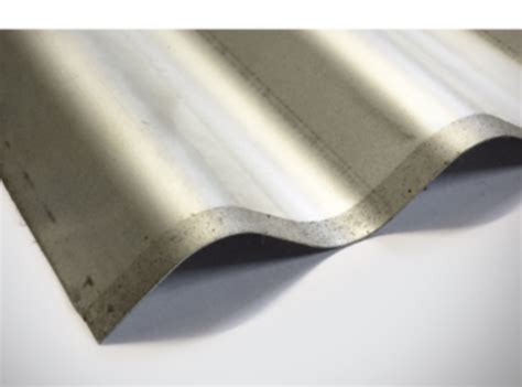 Corrugated Galvanised Mild Steel Sheet | 2400 x 990 x 0.5mm Thick