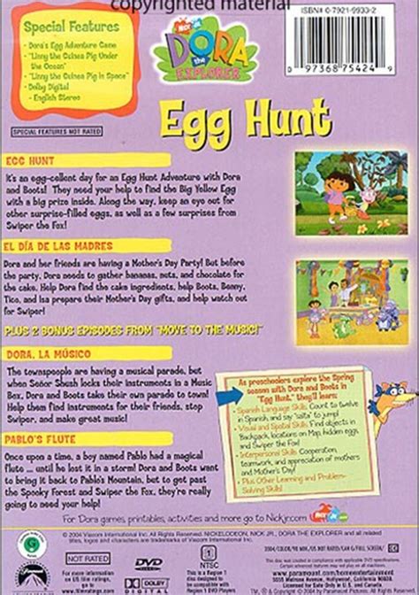 Dora The Explorer: Egg Hunt (DVD 2004) | DVD Empire