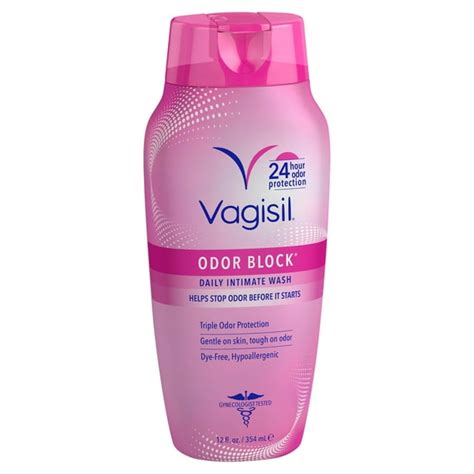 Vagisil Odor Block Daily Intimate Feminine Wash, 12 fl oz - Walmart.com - Walmart.com