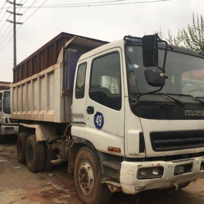 2009 Isuzu Dump Truck/ Secondhand japan Trailer / Isuzu Dump Truck 6X4 Tippers in Shanghai ...